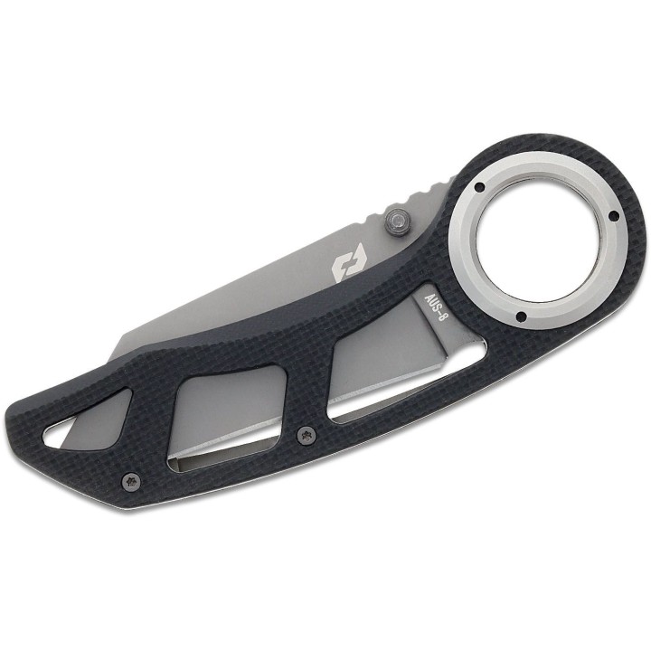 Couteau Schrade Delta Class Torsion Lame Tanto Acier AUS-8 Manche G10 Linerlock Clip SCH1159326 - Livraison Gratuite