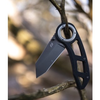 Couteau Schrade Delta Class Torsion Lame Tanto Acier AUS-8 Manche G10 Linerlock Clip SCH1159326 - Livraison Gratuite
