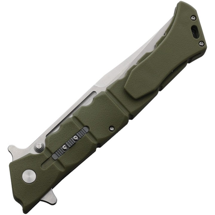 Couteau Cold Steel Large Luzon OD GREEN  Lame Acier 8Cr13MoV Manche GFN Linerlock Clip CS20NQXODSW - Livraison Gratuite