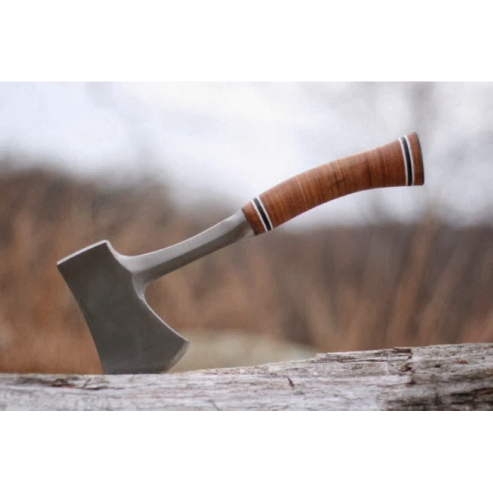 Hache Estwing Sportsman Axe Forged Lame Forgée Manche CUir Etui Nylon Made USA ES14A - Livraison Gratuite
