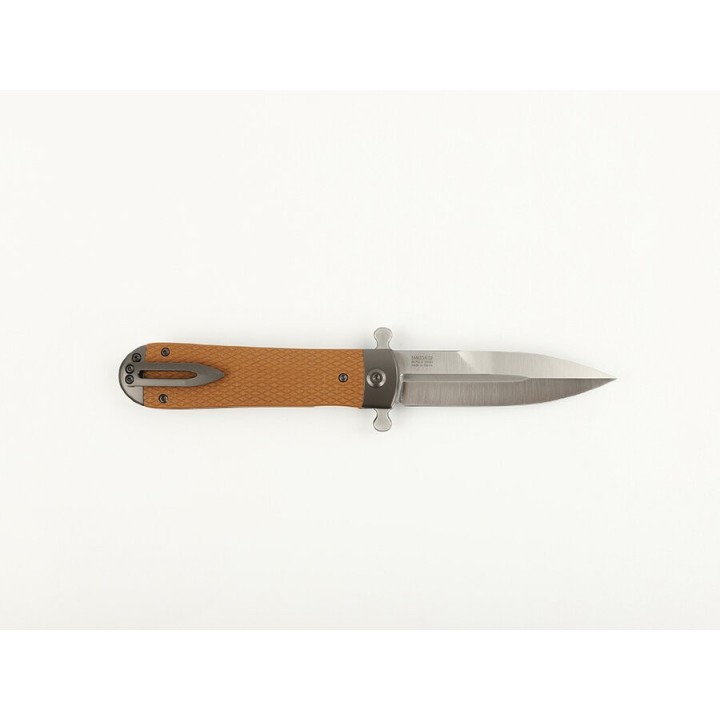 Couteau Ganzo Adimanti Samson Brown Lame Acier D2 Manche G10 Linerlock Clip GASAMSONBR - Livraison Gratuite
