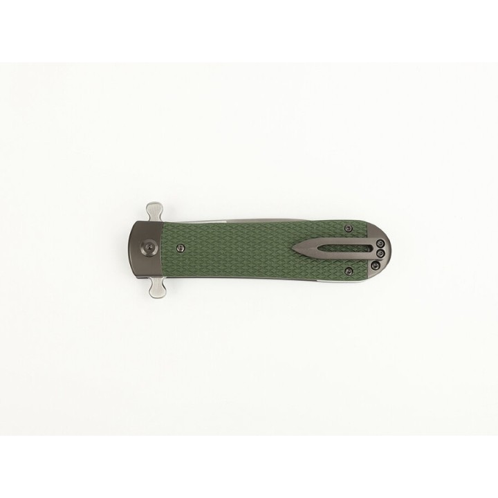 Couteau Ganzo Adimanti Samson Green Lame Acier D2 Manche G10 Linerlock Clip GASAMSONGR - Livraison Gratuite