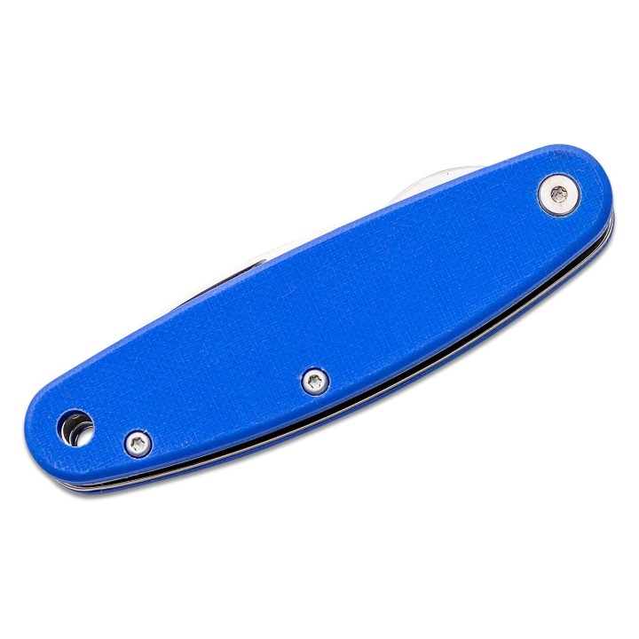 Couteau Esee Churp Blue Lame Acier D2 Manche G10 Linerlock Clip BRKC6 - Livraison Gratuite