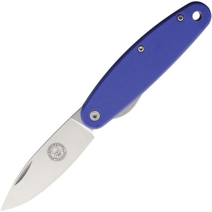 Couteau Esee Churp Blue Lame Acier D2 Manche G10 Linerlock Clip BRKC6 - Livraison Gratuite