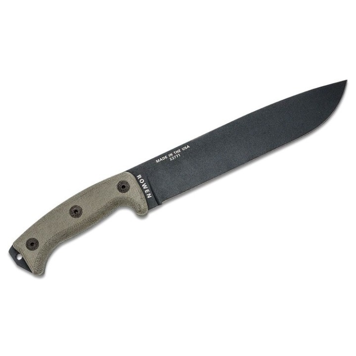 ESJUNGLASTG ESEE Junglas Tactical 1095 Carbon Blade Micarta Handle Kydex Sheath USA - Livraison Gratuite