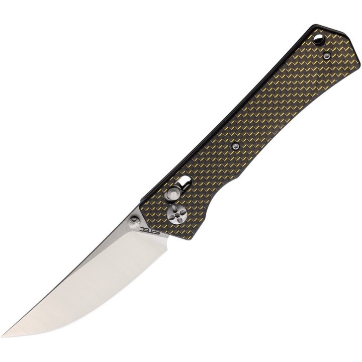 Couteau S-Tec Axis Lock FC Lame Acier D2 Manche FIbre de Carbone IKBS Clip STTS024 - Livraison Gratuite
