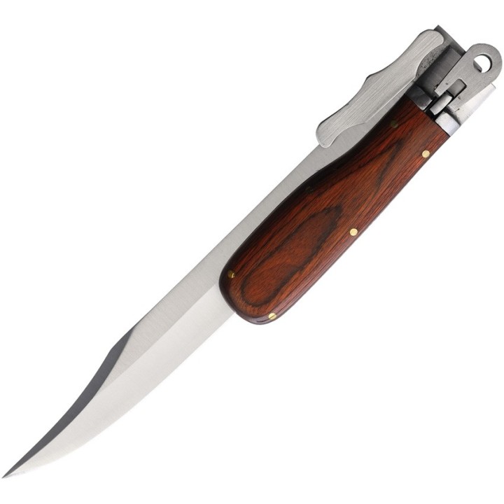 Couteau de Chasse Dague à la d'Estaing S-Tec Lame Acier 3Cr13 Etui Cuir STT2210592 - Livraison Gratuite