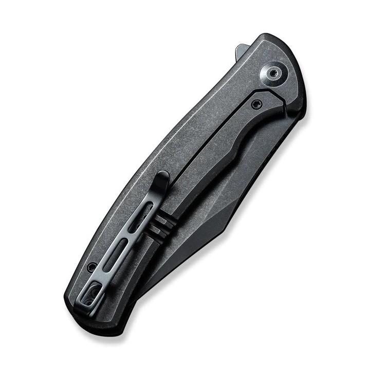 Couteau CIVIVI Sinisys Black Lame Acier 14C28N Manche G10/Acier IKBS Framelock Clip CIVC200391 - Livraison Gratuite