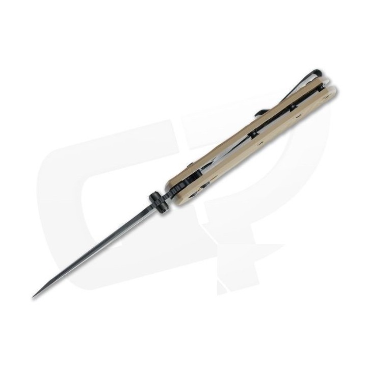 Couteau Hogue Deka ABLE Lock Lame Acier CPM-MagnaCut Manche FDE Clip Made USA HO24367 - Livraison Gratuite