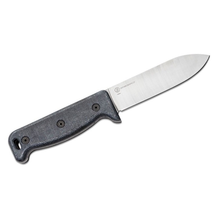 Couteau Ontario Blackbird S35VN Manche Micarta Lame Acier S35VN Etui Nylon Made In USA ON7503 - Livraison Gratuite