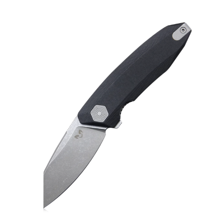 Couteau Damned Designs Wraith Lame Acier 14C28N Manche G10 IKBS Linerlock Clip DMN011GB - Livraison Gratuite