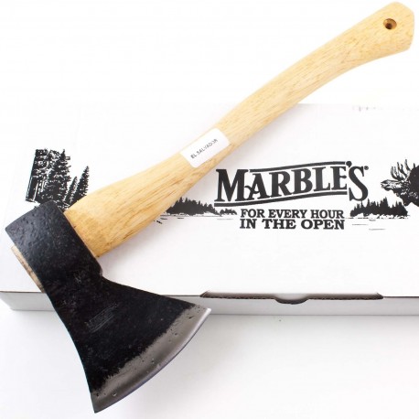 Hache Tomahawk Lame Acier Carbone Marque Marbles Made In Salavador MR701SB - Livraison Gratuite