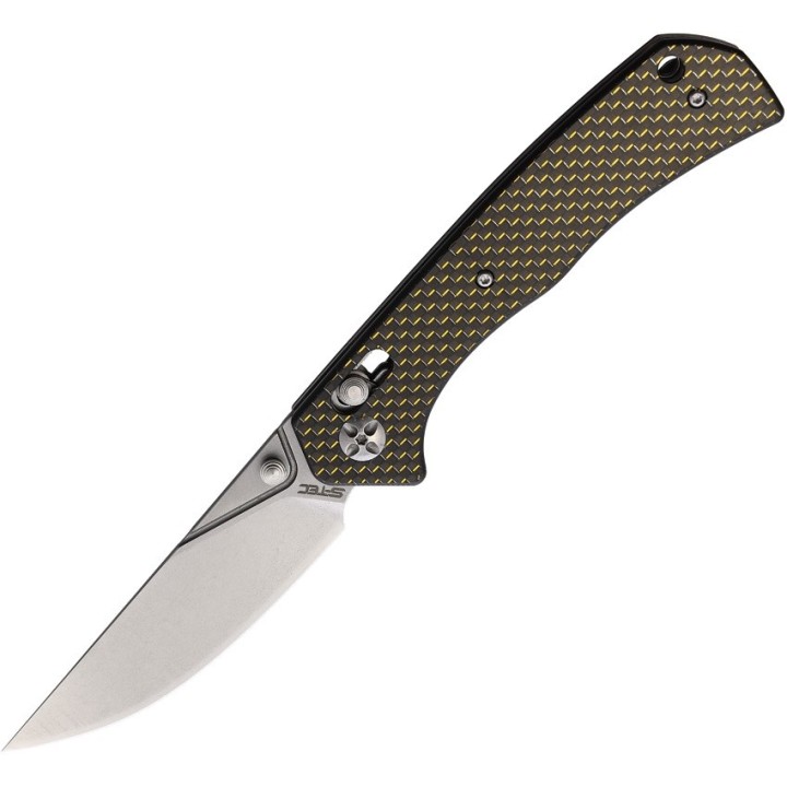 Couteau S-Tec Axis Lock FC Lame Acier D2 Manche FIbre de Carbone IKBS Clip STTS023 - Livraison Gratuite