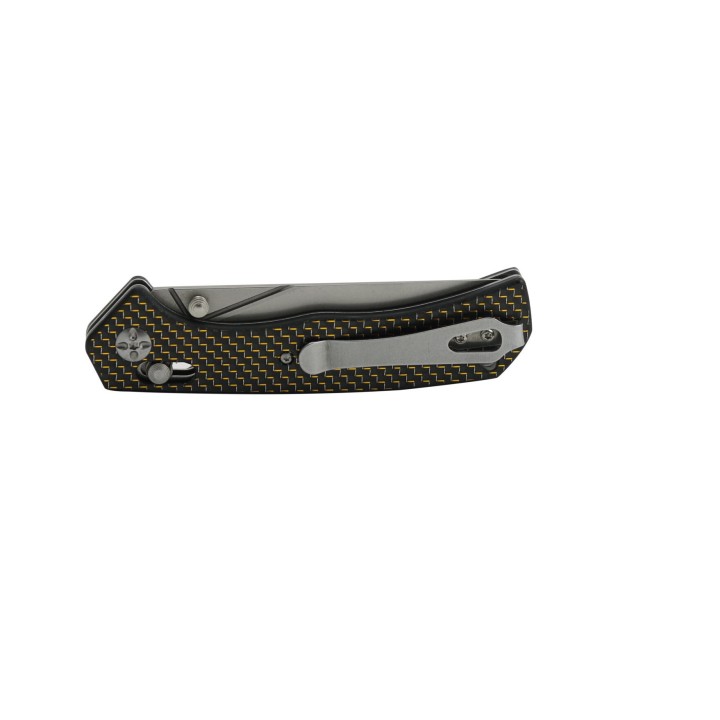 Couteau S-Tec Axis Lock FC Lame Acier D2 Manche FIbre de Carbone IKBS Clip STTS023 - Livraison Gratuite
