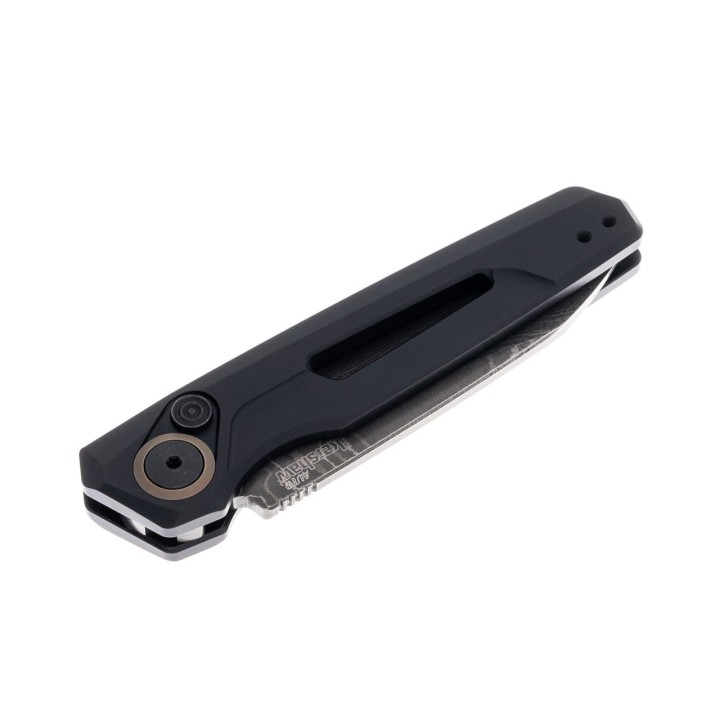 Couteau Automatique Kershaw Launch 11 Lame Damas Manche Aluminium Button Lock Clip Made USA KS7550DAM - Livraison Gratuite