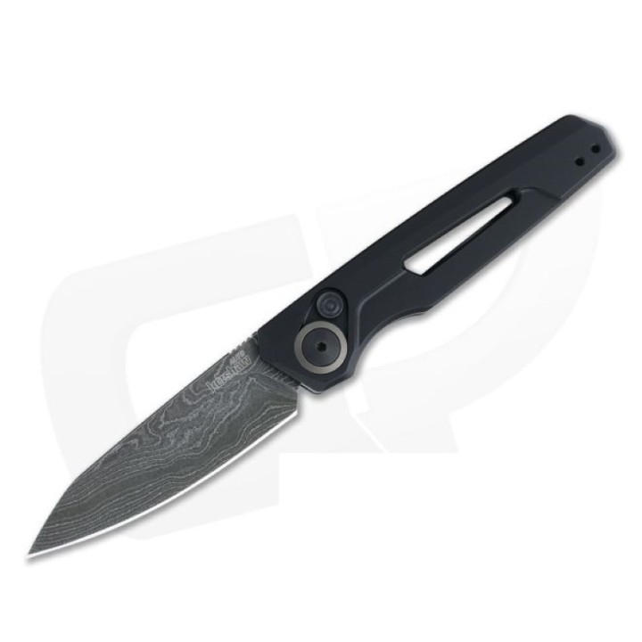 Couteau Automatique Kershaw Launch 11 Lame Damas Manche Aluminium Button Lock Clip Made USA KS7550DAM - Livraison Gratuite