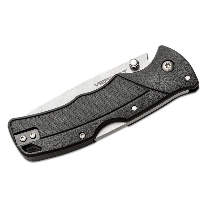 Couteau Cold Steel Verdict Tanto Black Lame Acier 4116 Manche GFN Tri-Ad Lock Clip CSFLC3TSS - Livraison Gratuite