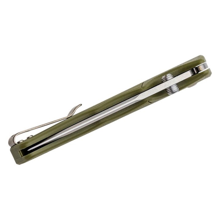 Couteau Cold Steel Verdict Spear Point OD Green Lame Acier 4116 Manche GFN Tri-Ad Lock Clip CSFLC3SPSSODG - Livraison Gratuite