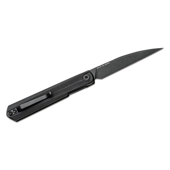 Couteau CIVIVI Clavi Black Lame Acier Nitro-V Wharncliffe Manche G10 IKBS Linerlock Clip CIVC210191 - Livraison Gratuite