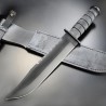 Couteau de Combat Ka-Bar Big Brother Fighting/ Utility Acier 1095 Manche Kraton KABAR Made In USA KA2211 - Livraison Gratuite