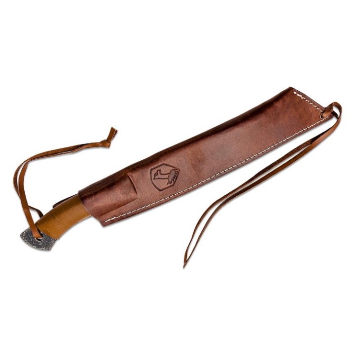 Machette Condor Impossible Machete Lame Acier Carbone 1075 Manche Cuir Etui CUir Made Salvador CTK3957108HC - Livraison Gratuite