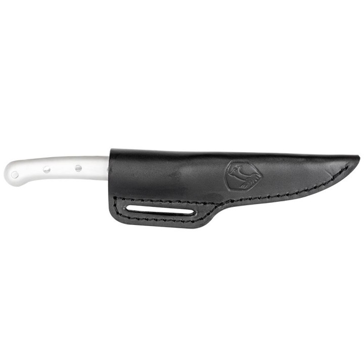 Couteau Condor Meatlove White Lame Acier 420HC Manche Micarta Etui Cuir Made Salvador CTK500845SS - Livraison Gratuite