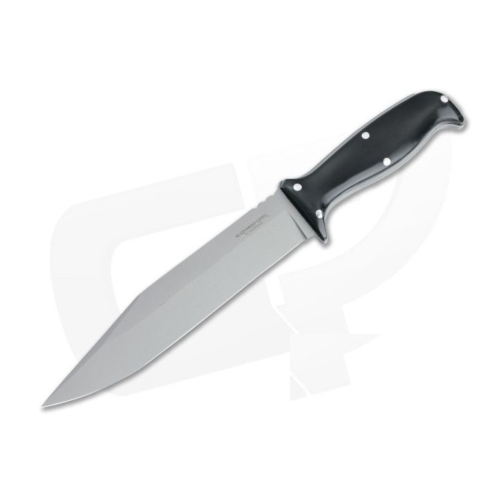 Couteau Condor Enduro Black Manche Micarta Lame Acier 420HC Etui Kydex Made In Salvador CTK182968SS - Livraison Gratuite