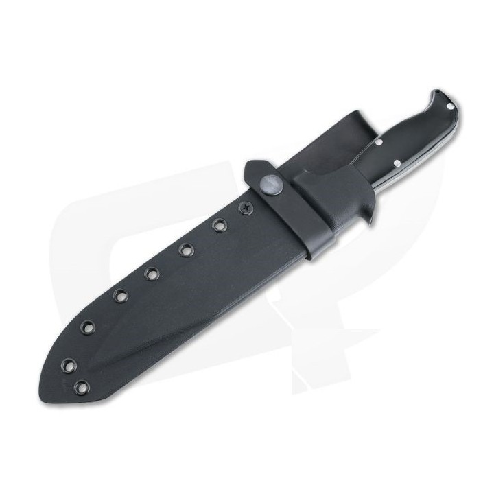 Couteau Condor Enduro Black Manche Micarta Lame Acier 420HC Etui Kydex Made In Salvador CTK182968SS - Livraison Gratuite