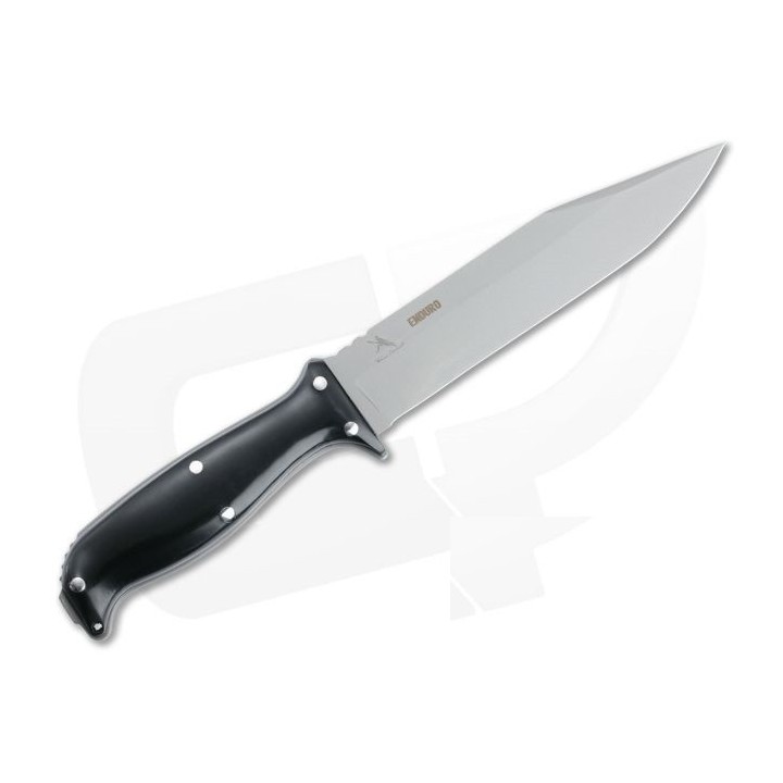 Couteau Condor Enduro Black Manche Micarta Lame Acier 420HC Etui Kydex Made In Salvador CTK182968SS - Livraison Gratuite