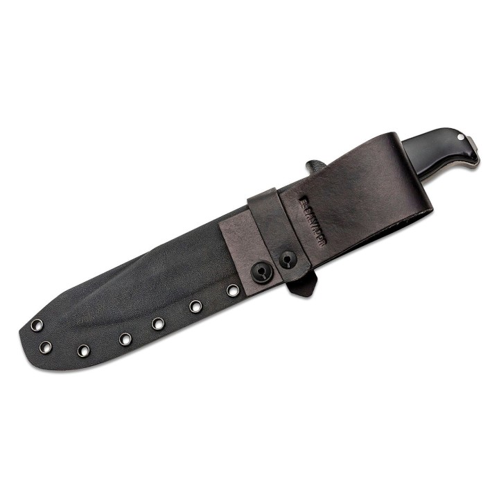Couteau Condor Enduro Black Manche Micarta Lame Acier 420HC Etui Kydex Made In Salvador CTK182968SS - Livraison Gratuite