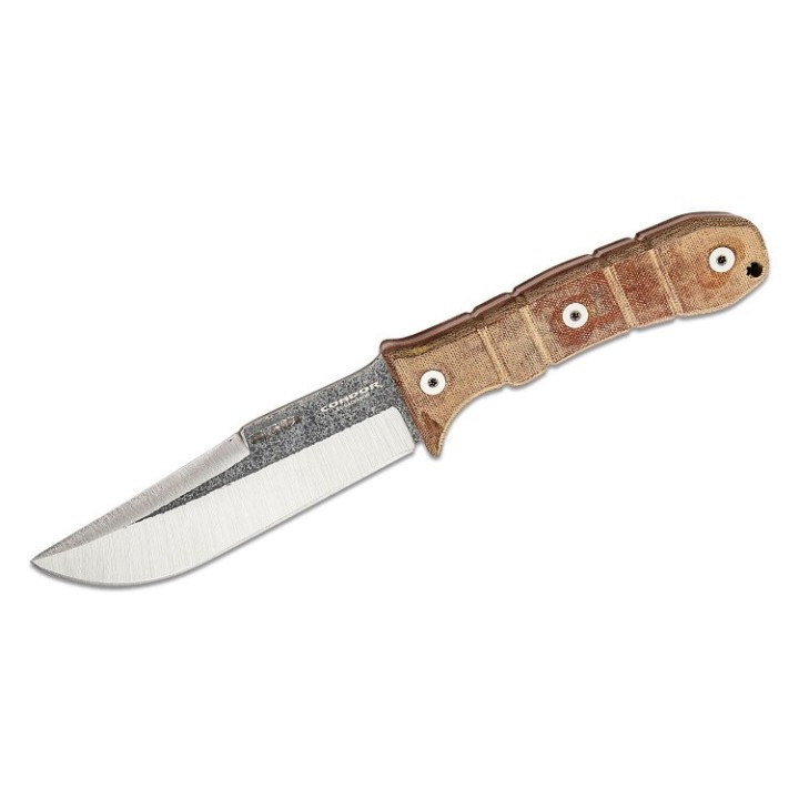 Couteau Condor Tactical P.A.S.S. Chute Lame Acier 440C Manche Micarta Etui Cuir Salvador CTK18271054C - Livraison Gratuite