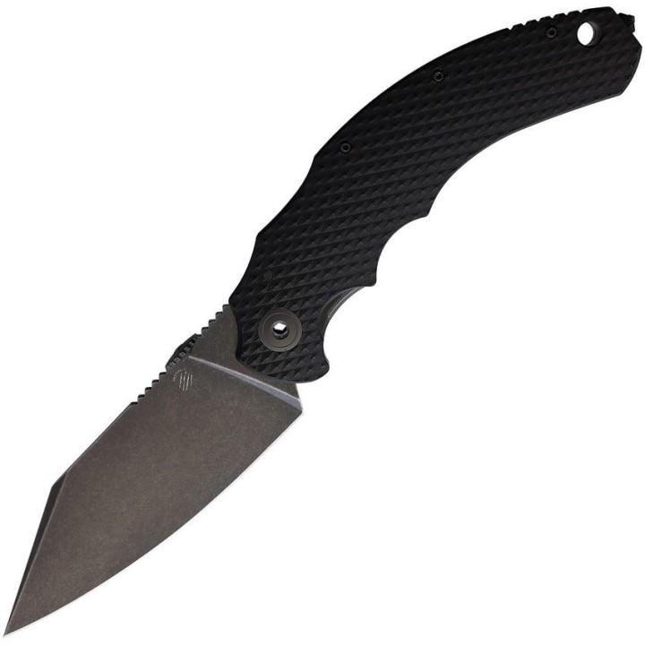 BAS247B Bastinelli Big Dragotac Framelock M390 Blade Titanium/G10 Handle Clip Made Italy