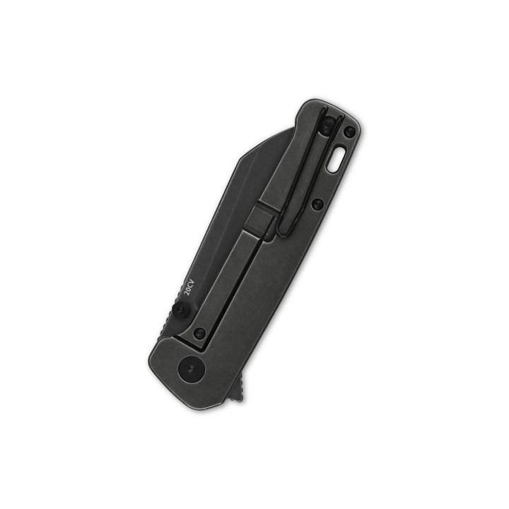 Couteau QSP Penguin Plus Copper/FC Lame Acier CPM-20CV Manche Titane IKBS Framelock Clip QS130XLE2 - Livraison Gratuite