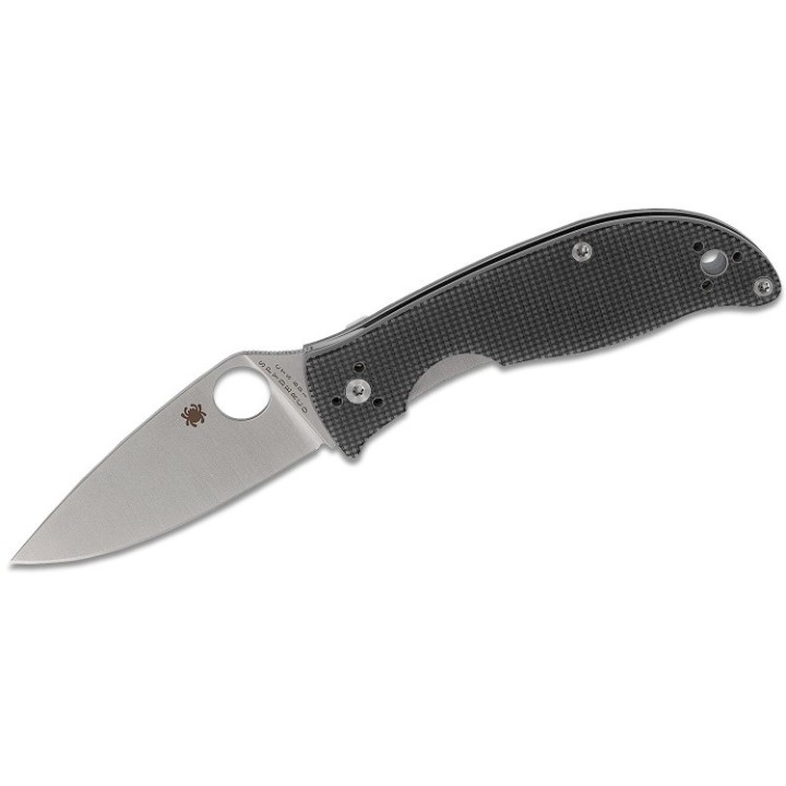 Couteau Spyderco Polestar Lame Acier CTS BD1 Manche G-10 SC220GPGY - Livraison Gratuite