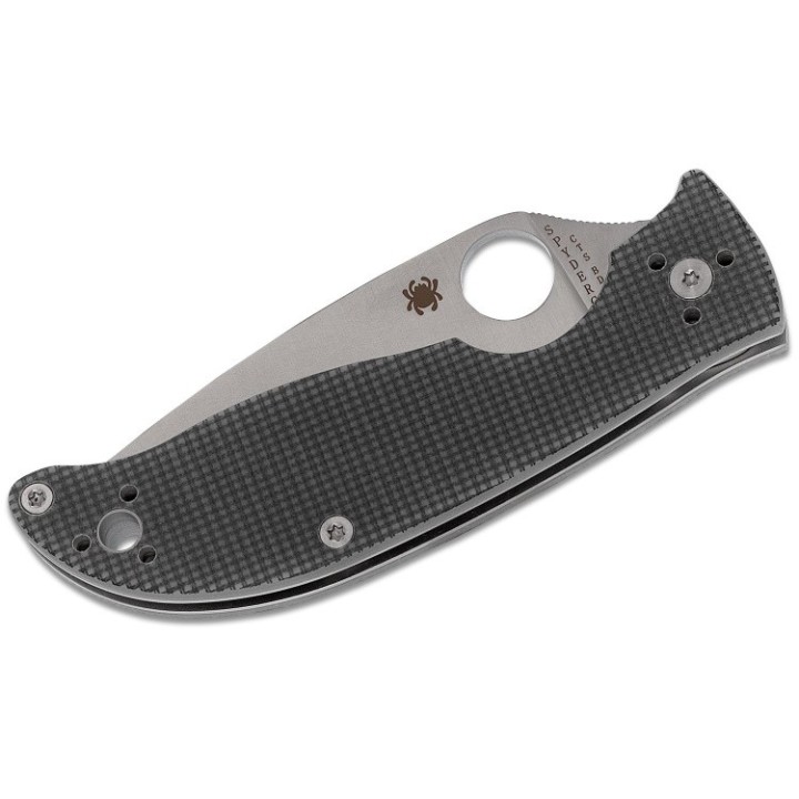 Couteau Spyderco Polestar Lame Acier CTS BD1 Manche G-10 SC220GPGY - Livraison Gratuite