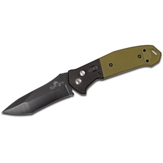 Couteau Automatique Bear OPS Bold Action V Lame Tanto Acier 14C28N Manche G10 Made USA BCAC500B4B - Livraison Gratuite