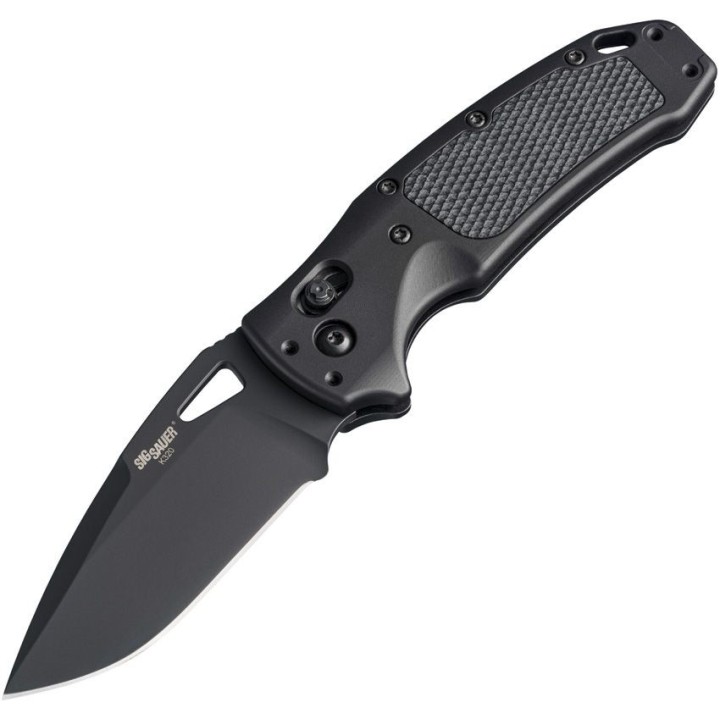 Couteau SIG Sauer K320 AXG Pro7 ABLE Lock Lame Acier S30V Manche Black Alu Made USA SIG36374 - Livraison Gratuite