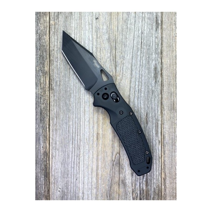 Couteau SIG Sauer K320 AXG Pro7 ABLE Lock Tanto Lame Acier S30V Manche Black Alu Made USA SIG36364 - Livraison Gratuite