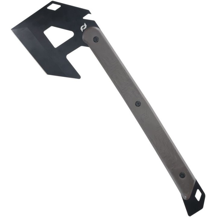Hache Tomahawk Schrade Backdraft Axe 3Cr13 Blade Tan G10 Handle Polyester Sheath SCH1182496 - Livraison Gratuite