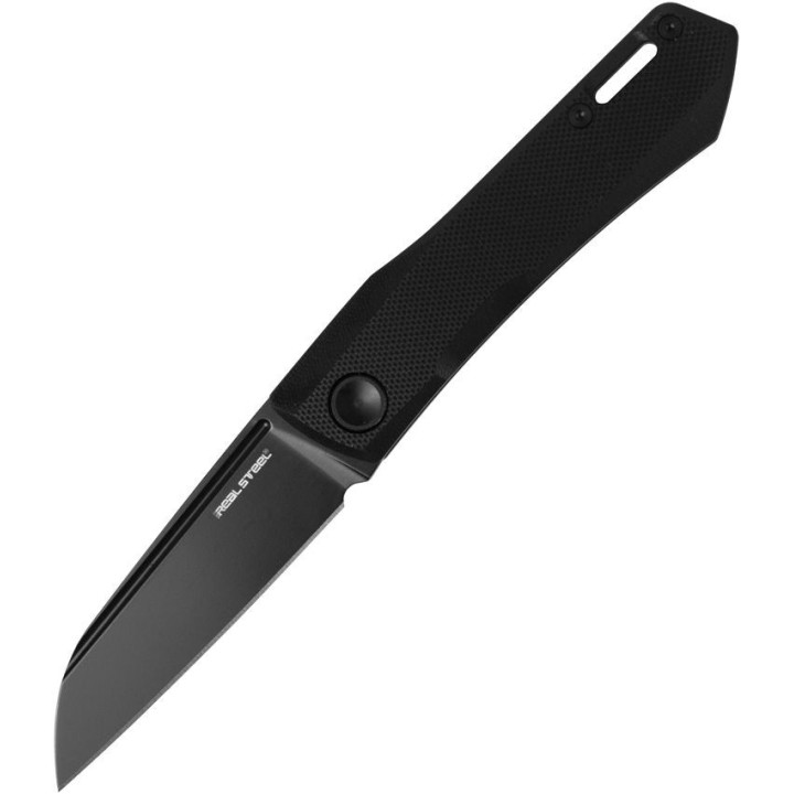 Couteau Real Steel Solis Lite Slipjoint Lame Acier D2 Manche G10 RS7064BB - Livraison Gratuite