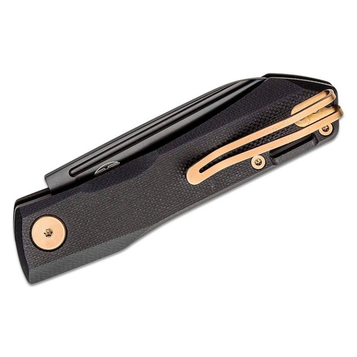 Couteau Real Steel Solis Lite Slipjoint Lame Acier D2 Manche G10 RS7064FZ - Livraison Gratuite
