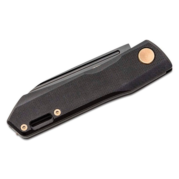Couteau Real Steel Solis Lite Slipjoint Lame Acier D2 Manche G10 RS7064FZ - Livraison Gratuite