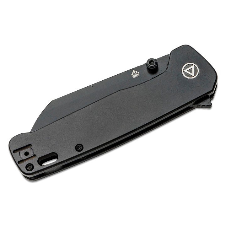 Couteau QSP Penguin Plus Black Manche Titane Lame Acier CPM-20CV IKBS Linerlock Clip QS130XLC - Livraison Gratuite