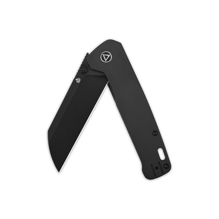 Couteau QSP Penguin Plus Black Manche Titane Lame Acier CPM-20CV IKBS Linerlock Clip QS130XLC - Livraison Gratuite