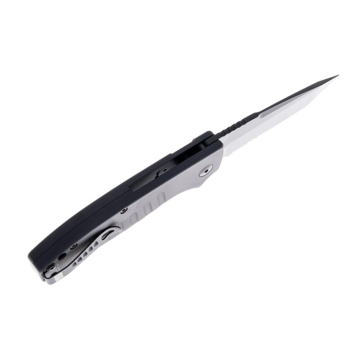 Couteau Automatique Hogue Ballista I AUTO Lame Tanto Serr 154CM Manche Alum Button Lock USA HO64120 - Livraison Gratuite