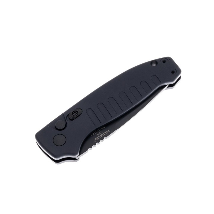 Couteau Automatique Hogue Ballista I AUTO Lame Tanto Serr 154CM Manche Alum Button Lock USA HO64120 - Livraison Gratuite