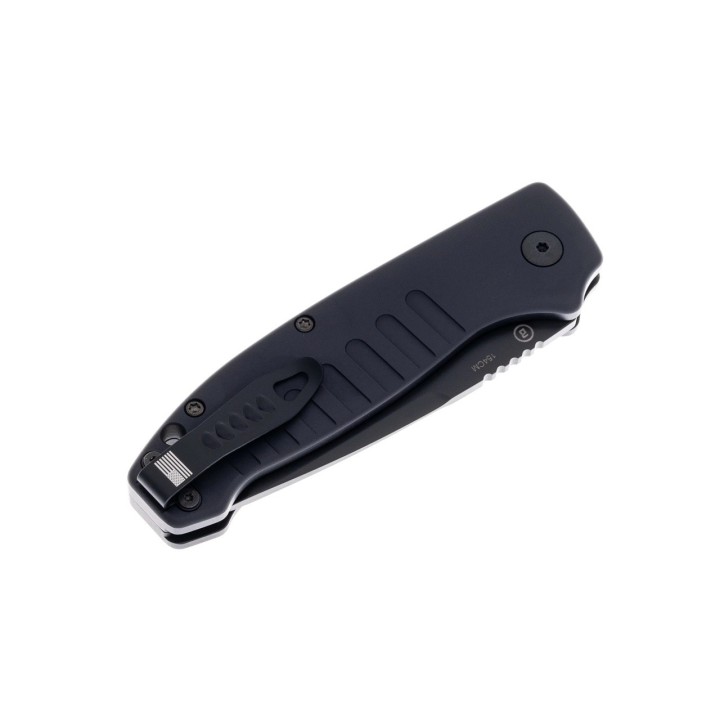 Couteau Automatique Hogue Ballista I AUTO Lame Tanto Serr 154CM Manche Alum Button Lock USA HO64120 - Livraison Gratuite