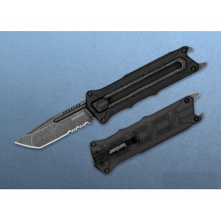 Couteau Kershaw Interstellar Manual OTF Lame Tanto 8Cr13MoV Manche GFN Button Lock KS1195 - Livraison Gratuite