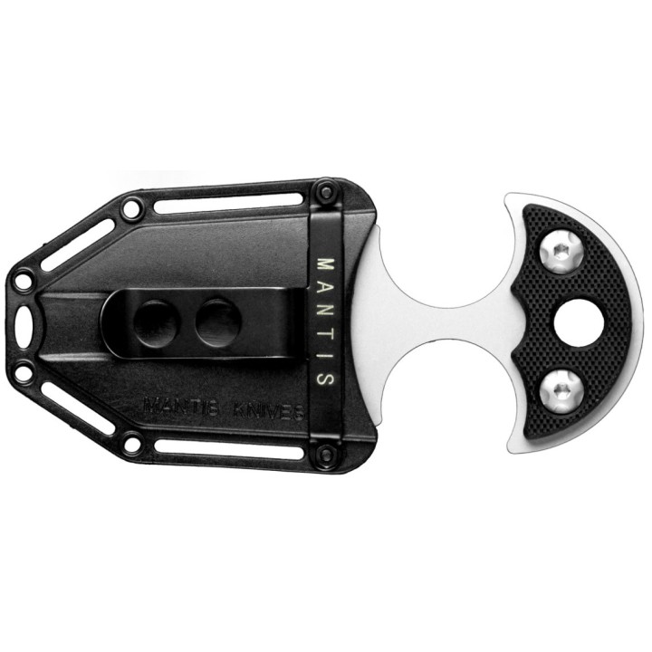 Couteau Push Dagger Mantis Privateer Lame Acier 440V Manche G10 Etui Abs MANBK1B - Livraison Gratuite