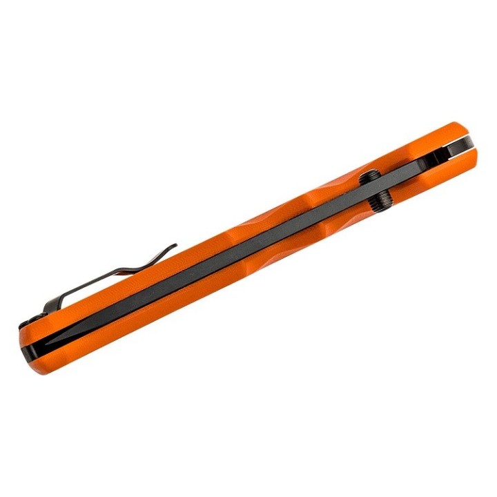Couteau Cold Steel Recon 1 Tanto Orange Lame Acier S35VN Manche G-10 Tri-Ad lock CS27BTORBK - Livraison Gratuite